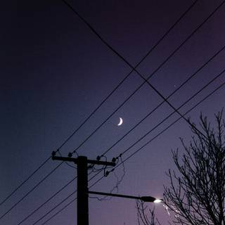 Night aesthetic phone wallpaper