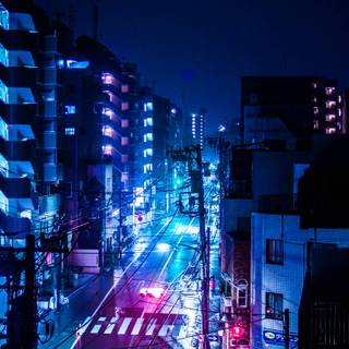 Tokyo aesthetic phone wallpaper