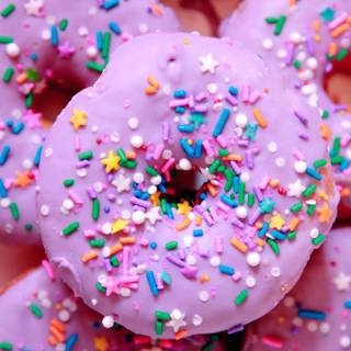 Donuts iPhone wallpaper