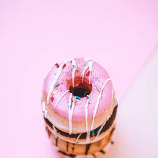 Donuts iPhone wallpaper