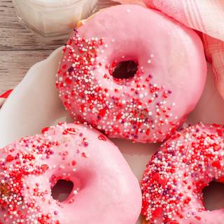 Donuts iPhone wallpaper