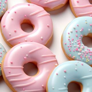 Donuts iPhone wallpaper