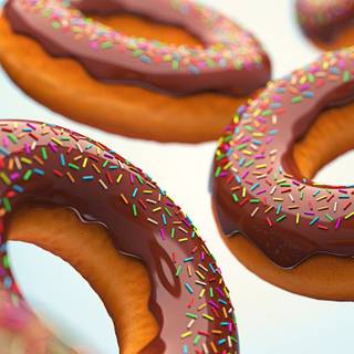 Donuts iPhone wallpaper