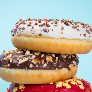 Donuts iPhone wallpaper