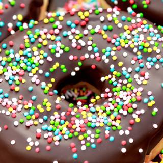 Donuts iPhone wallpaper