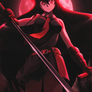 Anime red phone wallpaper