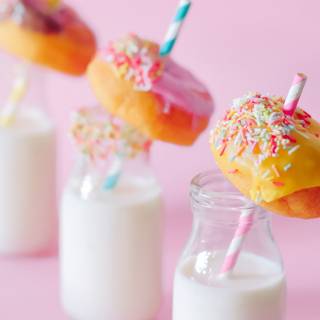 Donuts iPhone wallpaper