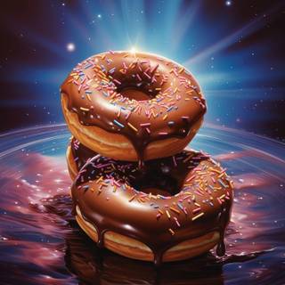 Donuts iPhone wallpaper