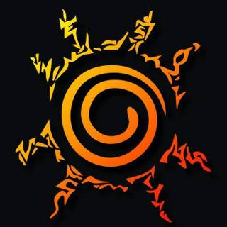Naruto logo phone wallpaper