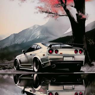 iPhone Nissan wallpaper