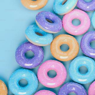 Donuts iPhone wallpaper