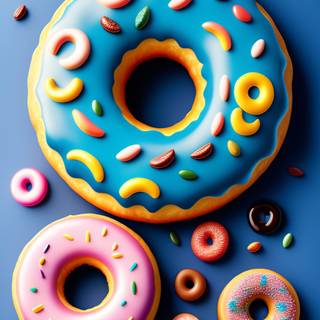 Donuts iPhone wallpaper