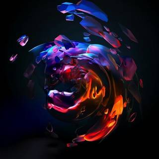 Abstract iPhone HD wallpaper