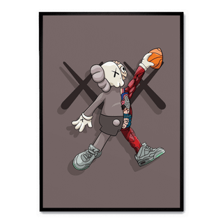 Basketball Kaws wallpaper