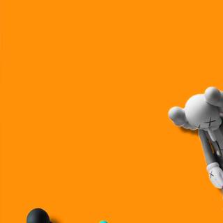 Basketball Kaws wallpaper