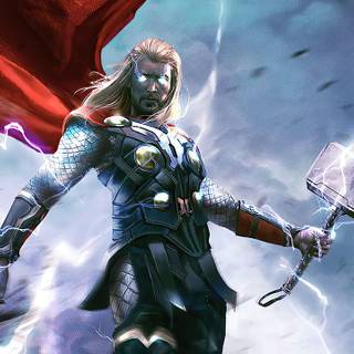 Thor landscape wallpaper
