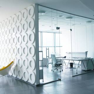 White office wallpaper