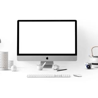 White office wallpaper