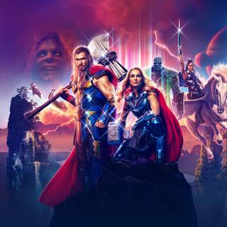 Thor landscape wallpaper