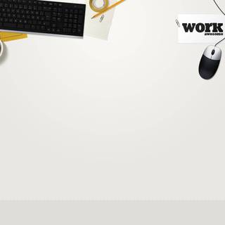 White office wallpaper