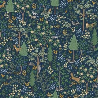 Navy green wallpaper