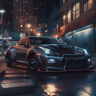 Drop low car wallpaper