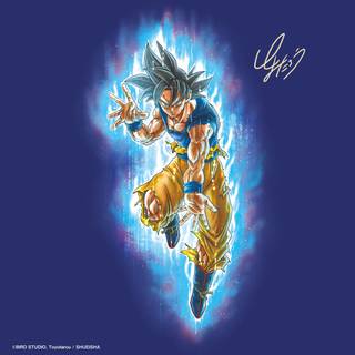 Goku Ultra Instinct Kamehameha wallpaper