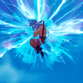 Goku Ultra Instinct Kamehameha wallpaper