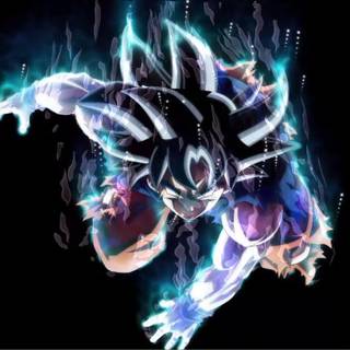 Goku Ultra Instinct Kamehameha wallpaper