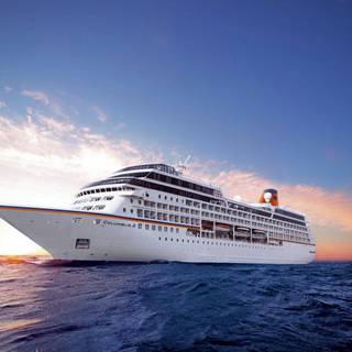 Ocean ship wallpaper