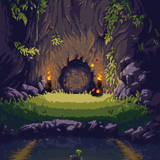 Zelda pixel wallpaper