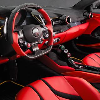 Ferrari steering wheel wallpaper