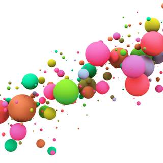 Splash of color wallpaper