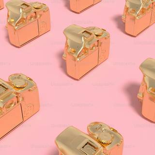 Gold treasure wallpaper