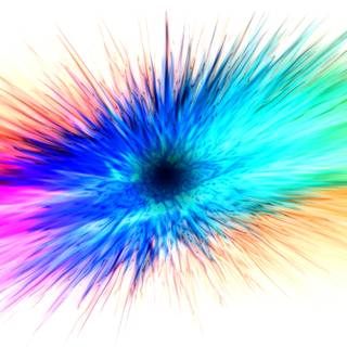 Splash of color wallpaper