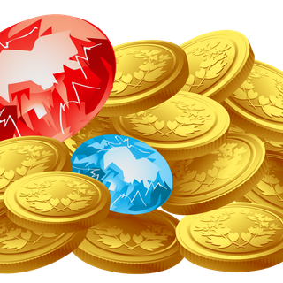 Gold treasure wallpaper