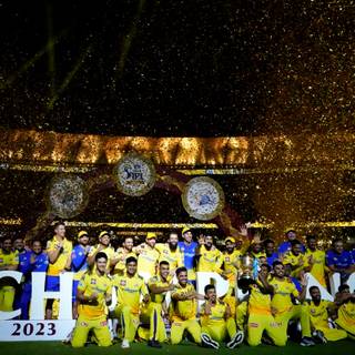 CSK trophy wallpaper