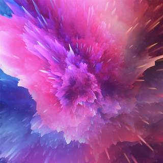 Splash of color wallpaper