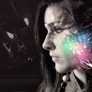 Splash of color wallpaper