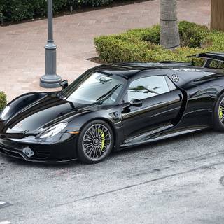 Dark Porsche wallpaper