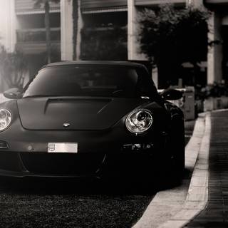 Dark Porsche wallpaper