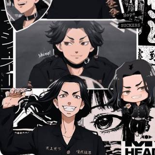 Tokyo Revengers black wallpaper
