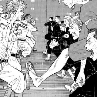 Tokyo Revengers black wallpaper