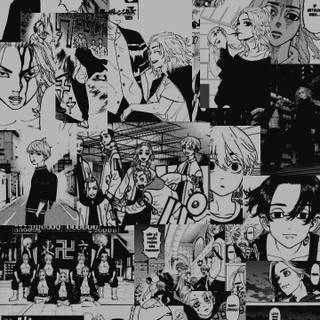 Tokyo Revengers black wallpaper