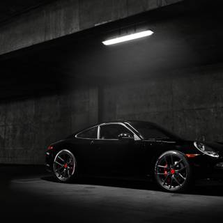 Dark Porsche wallpaper