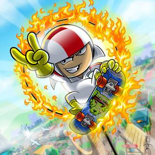 Kick Buttowski 4k mobile wallpaper