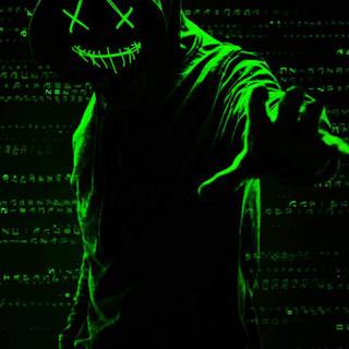 Hacker iPhone 12 wallpaper