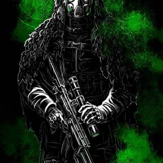 Hacker iPhone 12 wallpaper