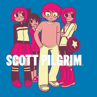 Scott Pilgrim computer wallpaper