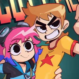 Scott Pilgrim computer wallpaper